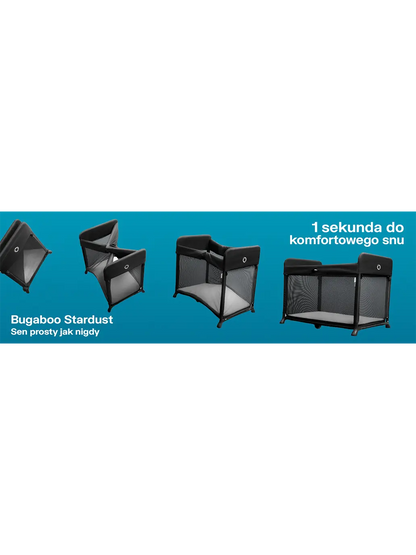 składane łóżeczko podróżne Stardust Bugaboo BEBE Concept 