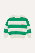 Green Stripes Sweatshirt The Campamento BEBE Concept 