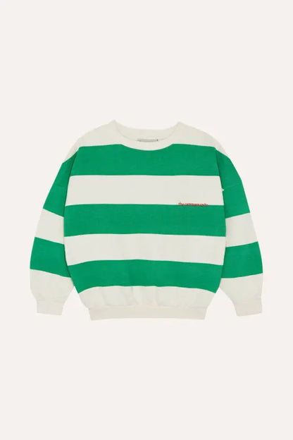 Green Stripes Sweatshirt The Campamento BEBE Concept 
