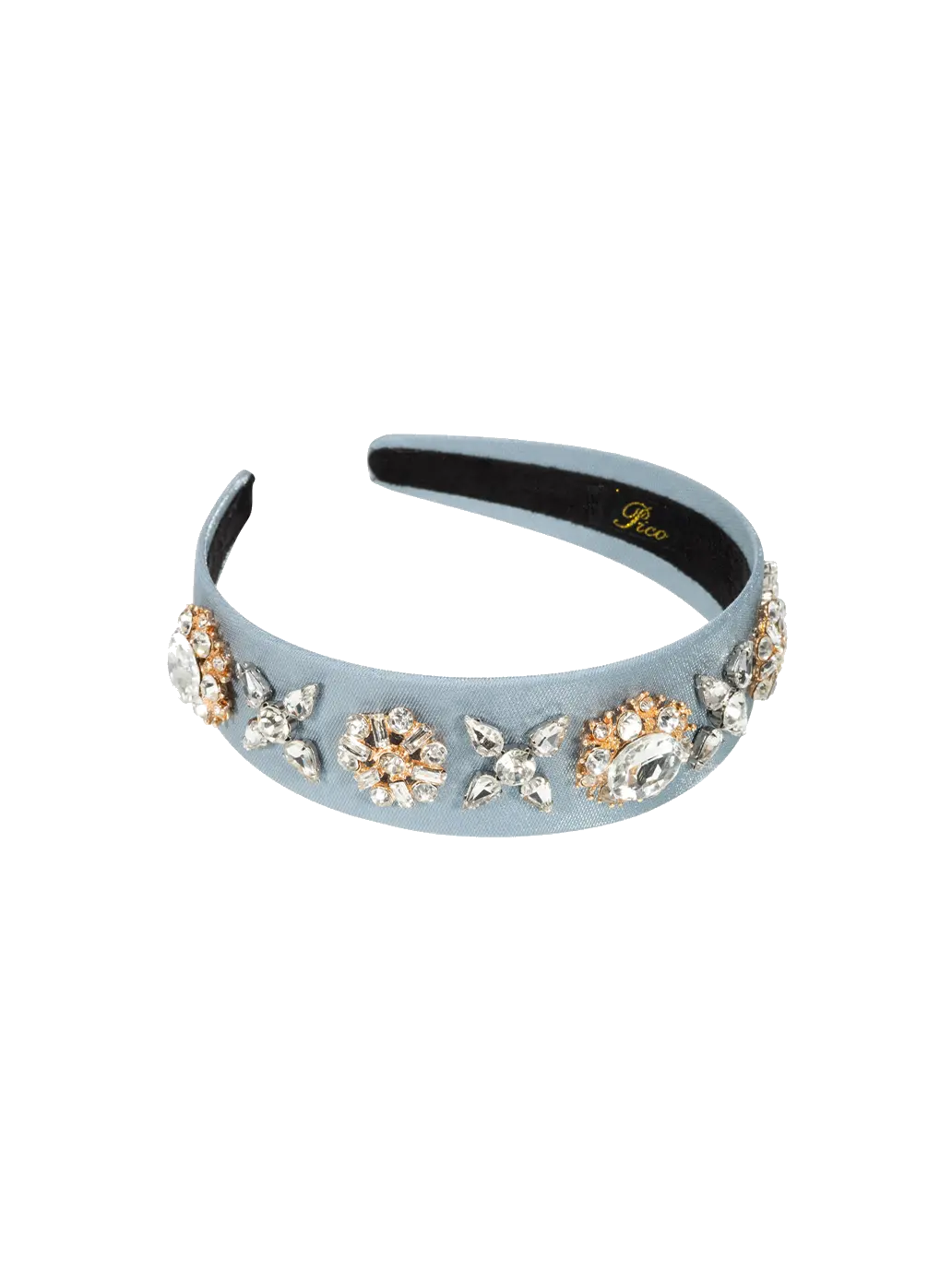 Ozdobna opaska do włosów z kryształami Caren Headband Pico BEBE Concept 
