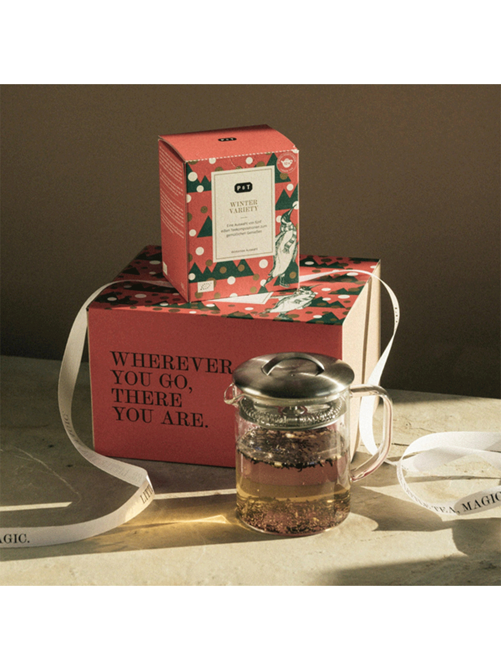 Zestaw zaparzacz + herbata Winter Selection Paper &amp; Tea BEBE Concept 