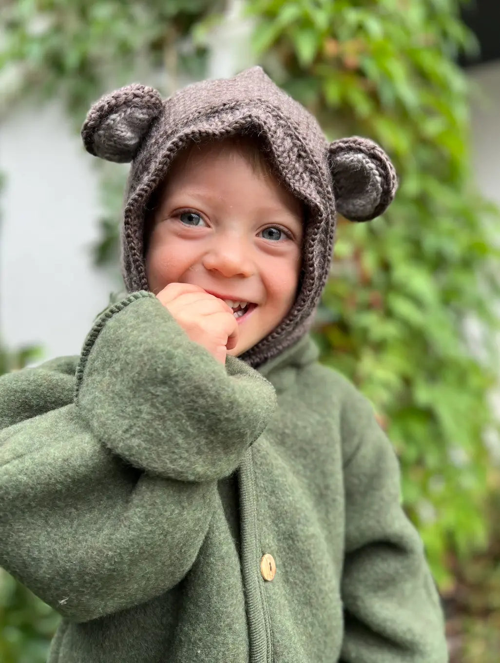 kurtka z wełny merino Engel Natur BEBE Concept 
