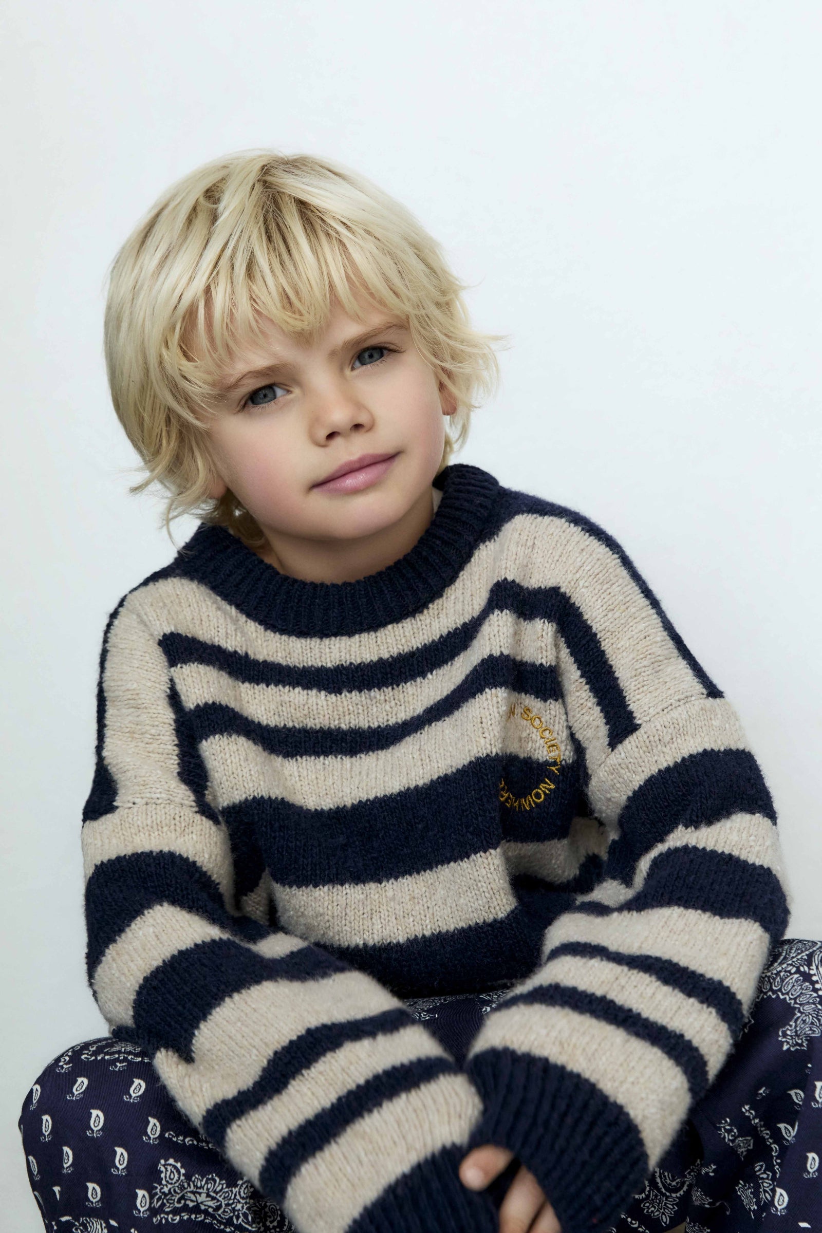 Sweter z wełną Jorge Jumper The New Society BEBE Concept 