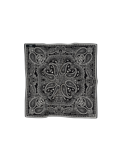 Bandana Mini Black BLACK/ECRU