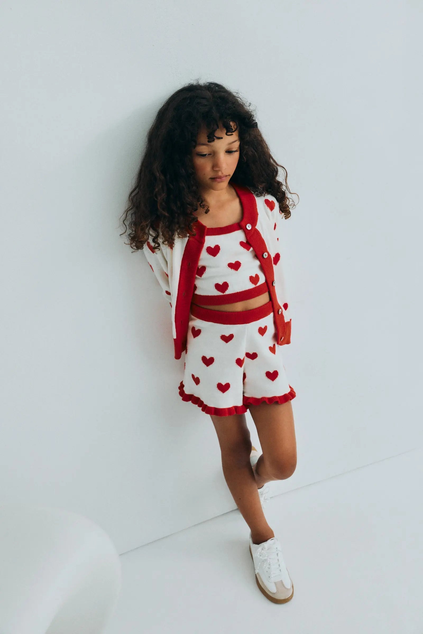 Maqui Short Hearts Jacquard The New Society BEBE Concept 