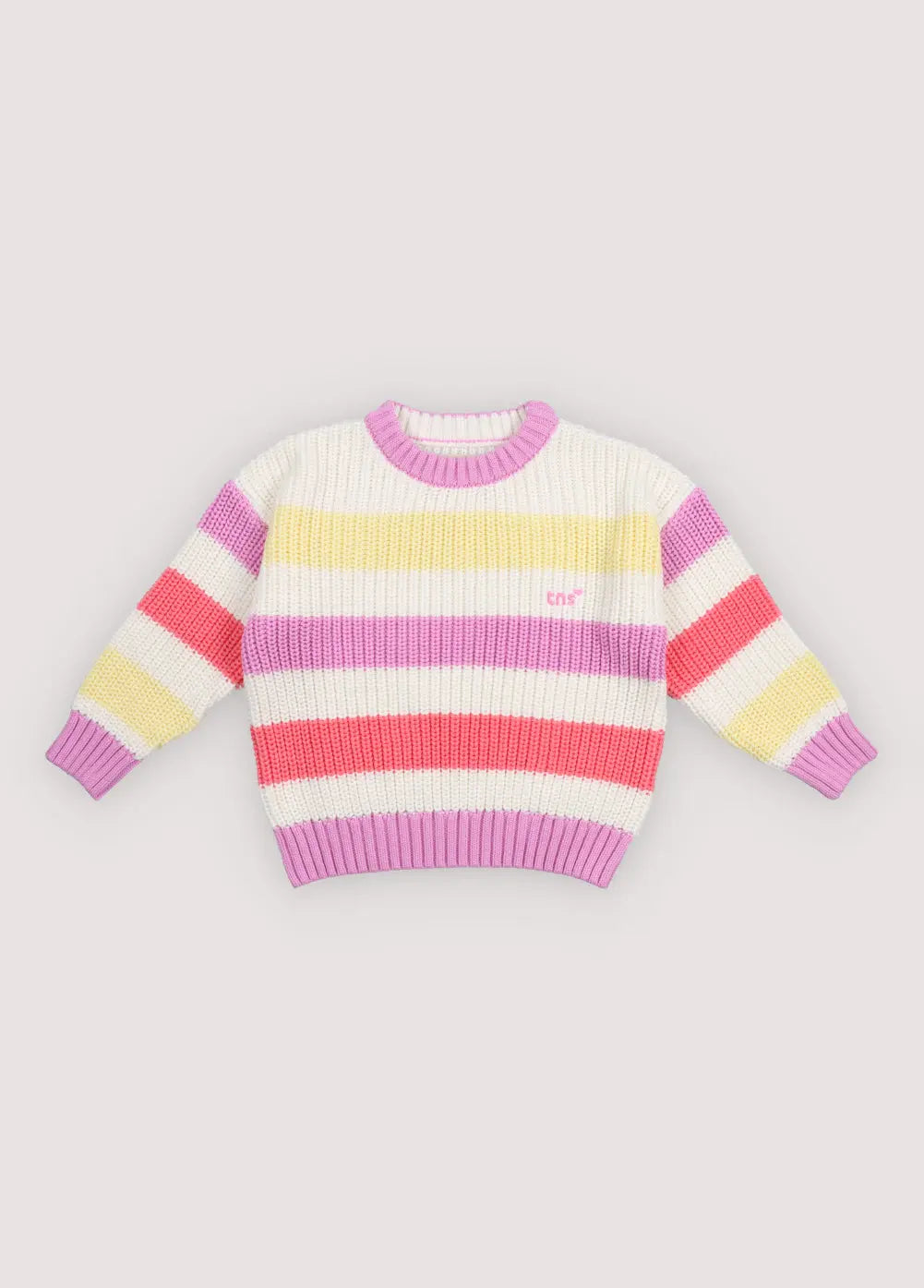 Celosia Jumper Pink Lavander Stripes The New Society BEBE Concept 